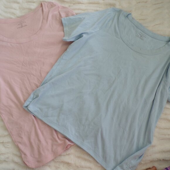 3 Talbots pima cotton t shirt 2X - Picture 2 of 7